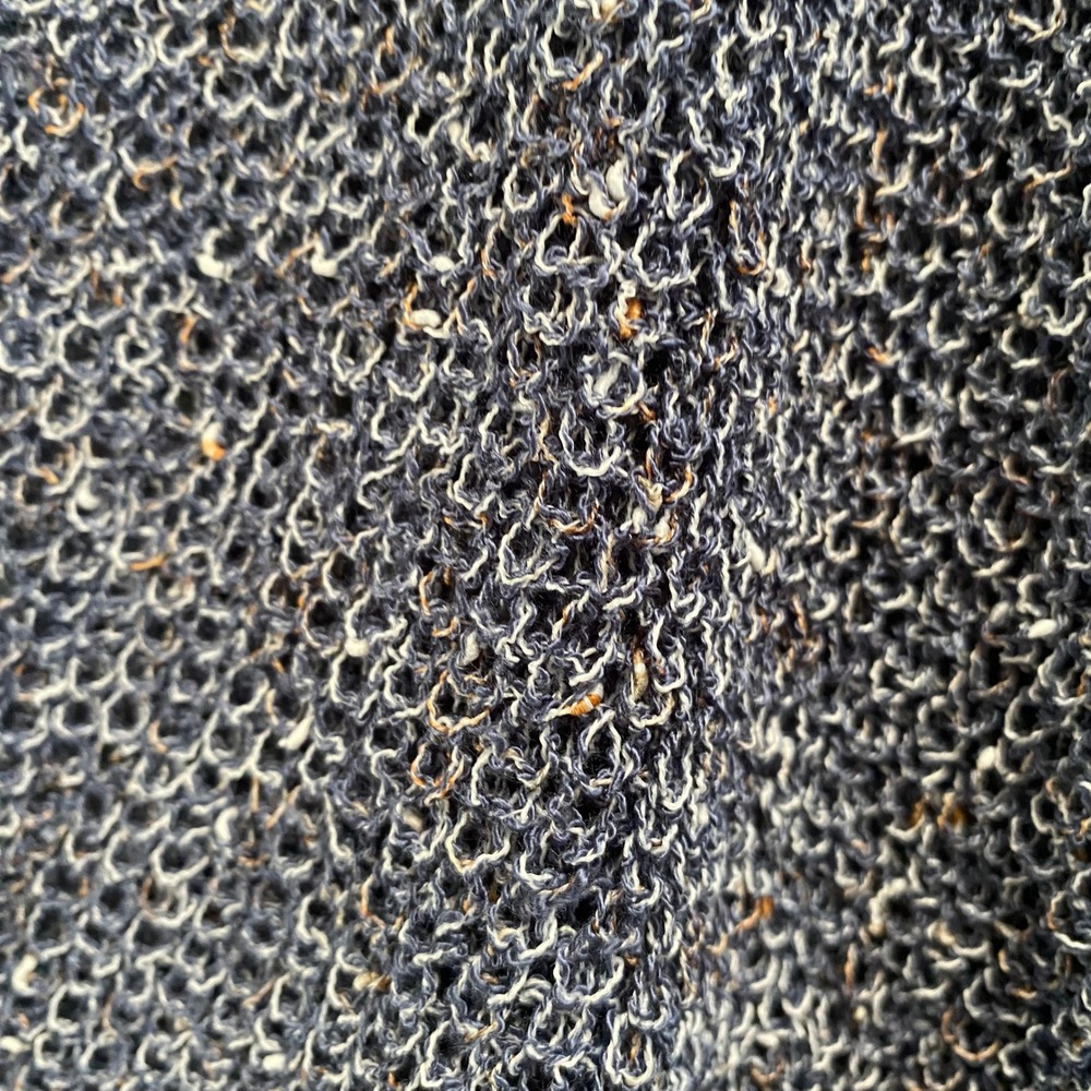 NEW Hayden Los Angeles Semi-Sheer Dolman Sleeve Cardigan Sweater Blue Medium - Picture 5 of 7